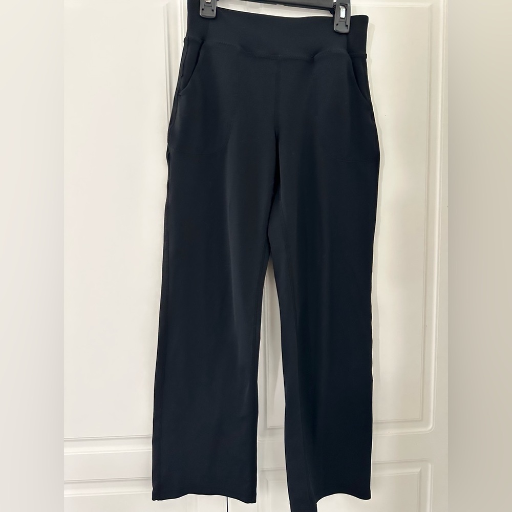 Zella Girl black wide leg leggings size 14/16